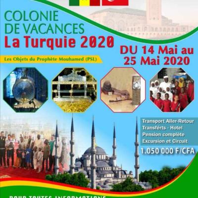 Colonie Vacances Turquie 2019
